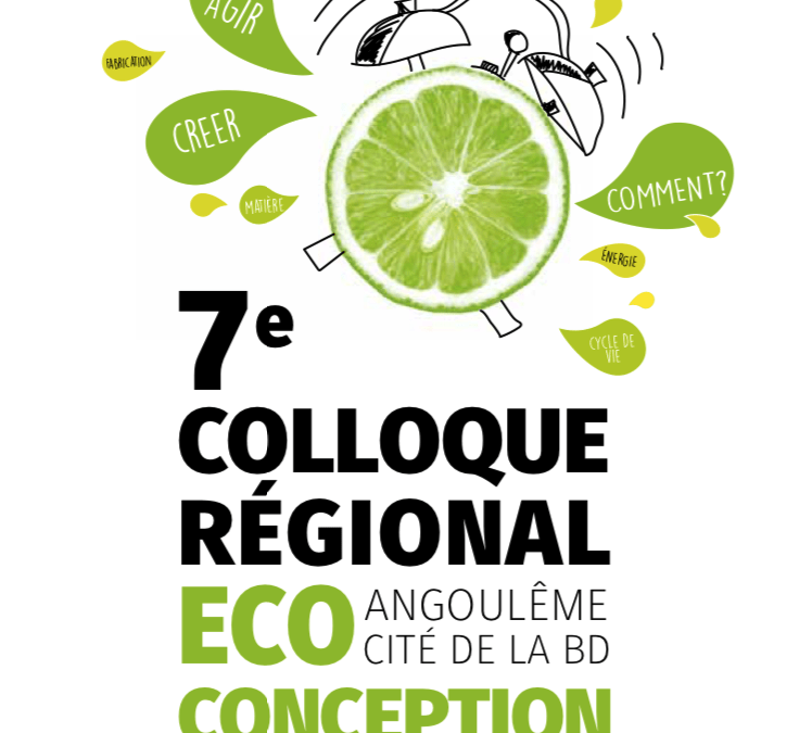 Embelium participera au 7me colloque d’éco conception à Angouleme le 14 Novembre prochain